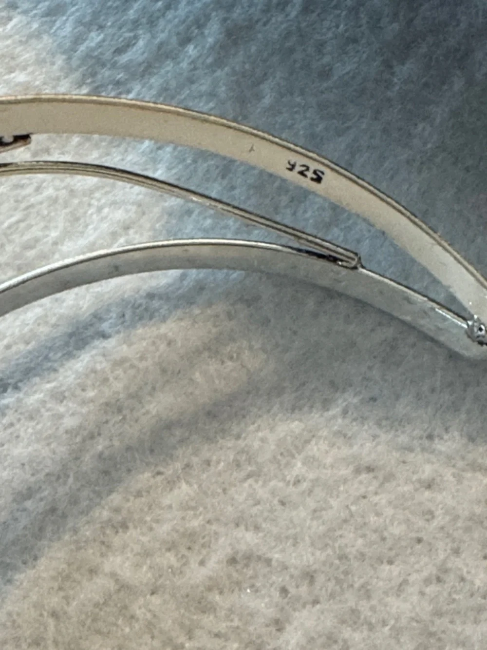 Sterling Silver Bumblebee Jasper Statement Cuff Bracelet - Picture 6 of 6